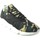 Scarpe Uomo Sneakers basse Made In Italia Scarpe uomo calzino lycra camouflage mimetico fondo bianco anti Verde