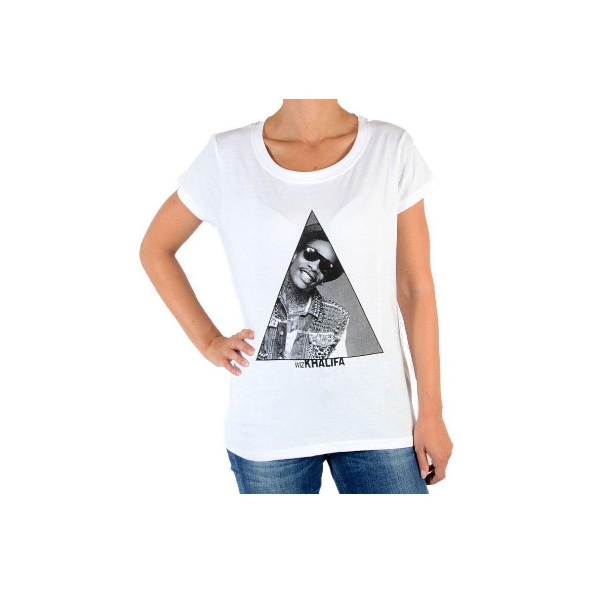 Abbigliamento Donna T-shirt & Polo Eleven Paris 32628 Bianco