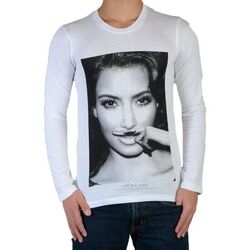 Abbigliamento Unisex bambino T-shirts a maniche lunghe Eleven Paris 36286 Bianco