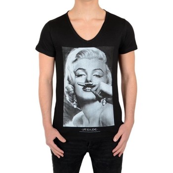 Abbigliamento Bambino T-shirt maniche corte Eleven Paris 40273 Nero