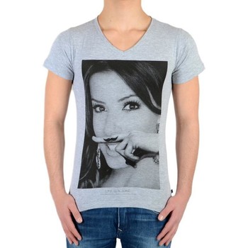 Abbigliamento Unisex bambino T-shirt maniche corte Eleven Paris 39407 Grigio