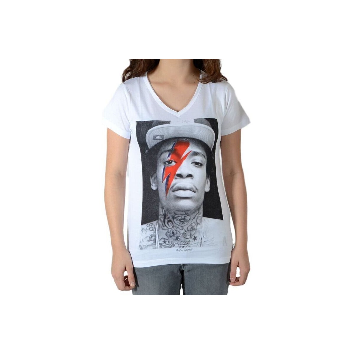 Abbigliamento Bambina T-shirt maniche corte Eleven Paris 39403 Bianco