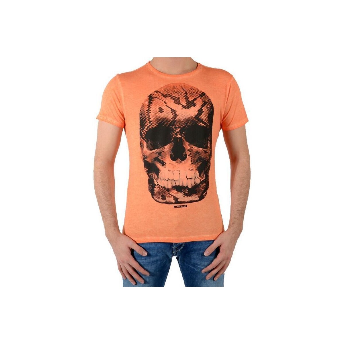 Abbigliamento Uomo T-shirt maniche corte Japan Rags 38860 Arancio