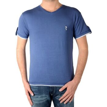 Abbigliamento Uomo T-shirt maniche corte Marion Roth 55786 Blu