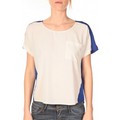 Image of Camicetta Vero Moda Top Félina 10074109 Bleu/Blanc067