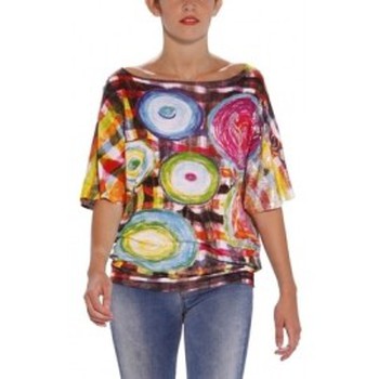 Abbigliamento Donna T-shirt maniche corte Desigual TS_CELIA 31T2622 Rose Rosa