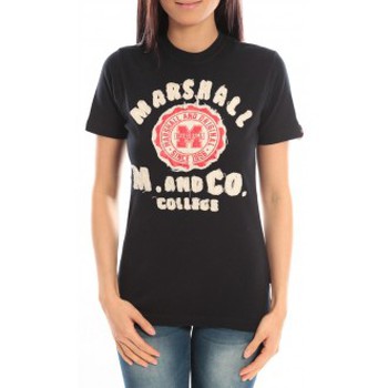 Abbigliamento Donna T-shirt maniche corte Sweet Company T-shirt Marshall Original M and Co 2346 Noir Nero