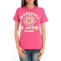 Abbigliamento Donna T-shirt maniche corte Sweet Company T-shirt Marshall Original M and Co 2346 Fushia Rosa