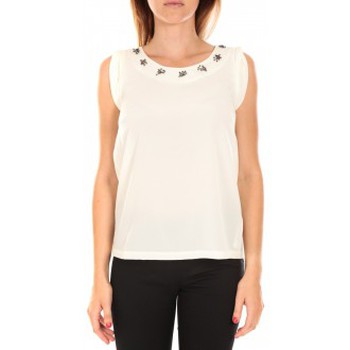 Abbigliamento Donna Top / Blusa Vero Moda Top BABALULA S/S Blanc Bianco