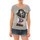 Abbigliamento Donna T-shirt maniche corte L'atelier Du Marais T-Shirt Want To See Gris Grigio