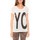 Abbigliamento Donna T-shirt maniche corte Tcqb Tee shirt SL1511 Blanc Bianco