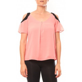 Abbigliamento Donna T-shirt maniche corte Comme Des Filles Comme des Garçons T-shirt Moni&Co 328 Fushia Rosa