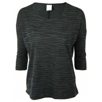 Abbigliamento Donna T-shirt maniche corte Vero Moda Poda Cool 3/4 Top GA 10115471 Noir Nero
