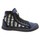 Scarpe Donna Sneakers Little Marcel Baskets Samba Up Stripes Bleu Blu