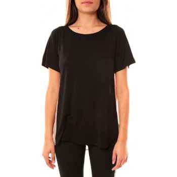 Abbigliamento Donna T-shirt maniche corte Coquelicot T-shirt CQTW14311 Noir Nero