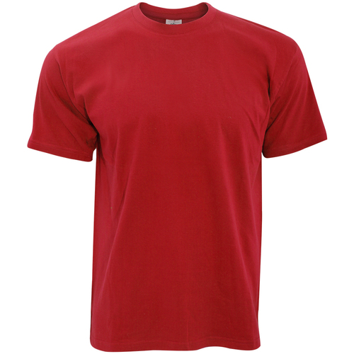 Abbigliamento Uomo T-shirt maniche corte B And C TU004 Rosso