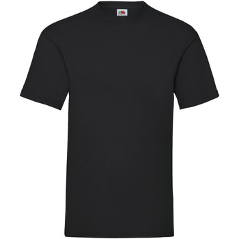 Abbigliamento Uomo T-shirt maniche corte Fruit Of The Loom 61036 Nero