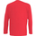 Abbigliamento Uomo T-shirts a maniche lunghe Fruit Of The Loom 61038 Rosso