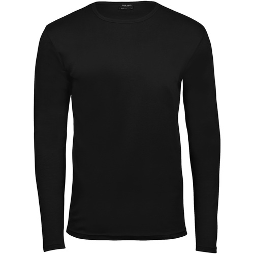 Abbigliamento Uomo T-shirts a maniche lunghe Tee Jays TJ530 Nero