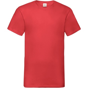 Abbigliamento Uomo T-shirt maniche corte Fruit Of The Loom 61066 Rosso