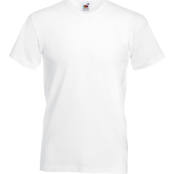 Abbigliamento Uomo T-shirt maniche corte Fruit Of The Loom 61066 Bianco