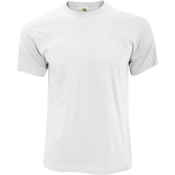 Abbigliamento Uomo T-shirt maniche corte Fruit Of The Loom 61082 Bianco