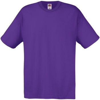Abbigliamento Uomo T-shirt maniche corte Fruit Of The Loom 61082 Viola