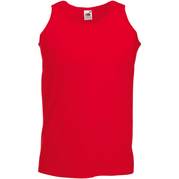 Abbigliamento Uomo Top / T-shirt senza maniche Fruit Of The Loom 61098 Rosso