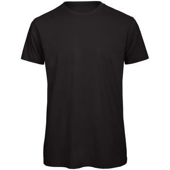 Abbigliamento Uomo T-shirts a maniche lunghe B And C TM042 Nero