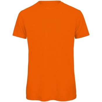 Abbigliamento Uomo T-shirts a maniche lunghe B And C TM042 Arancio