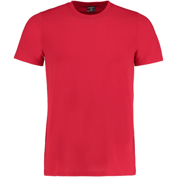 Abbigliamento Uomo T-shirts a maniche lunghe Kustom Kit KK504 Rosso