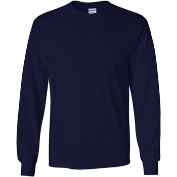 Abbigliamento Uomo T-shirts a maniche lunghe Gildan 2400 Blu