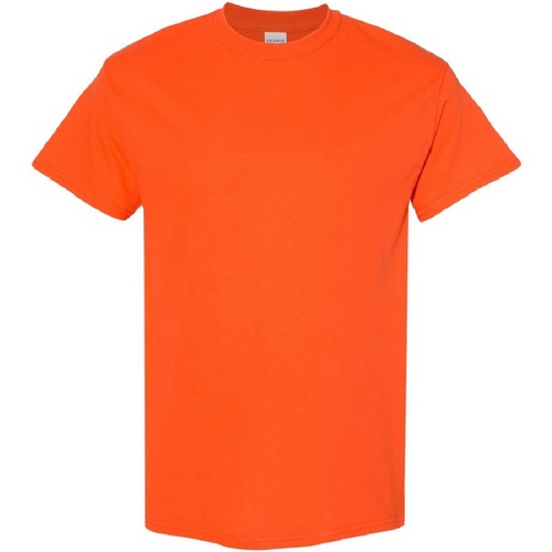 Abbigliamento Uomo T-shirt maniche corte Gildan Heavy Arancio