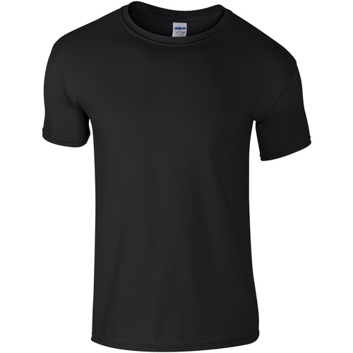 Abbigliamento Uomo T-shirt maniche corte Gildan Softstyle Nero
