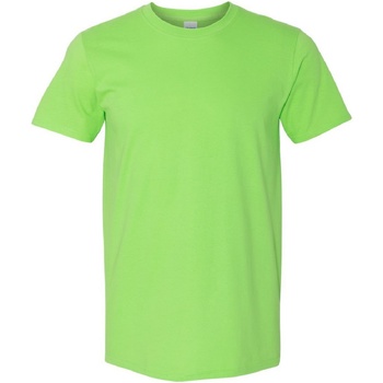Abbigliamento Uomo T-shirt maniche corte Gildan Soft-Style Verde