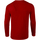 Abbigliamento Uomo T-shirts a maniche lunghe Gildan 64400 Rosso