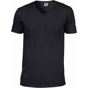 Abbigliamento Uomo T-shirt maniche corte Gildan 64V00 Nero