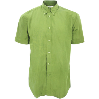 Abbigliamento Uomo Camicie maniche corte Kustom Kit KK100 Verde