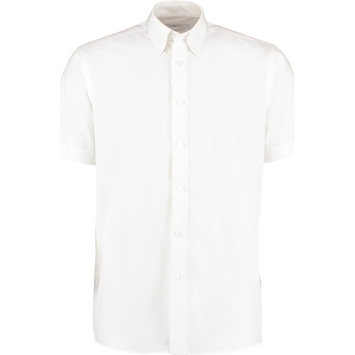 Abbigliamento Uomo Camicie maniche corte Kustom Kit KK100 Bianco