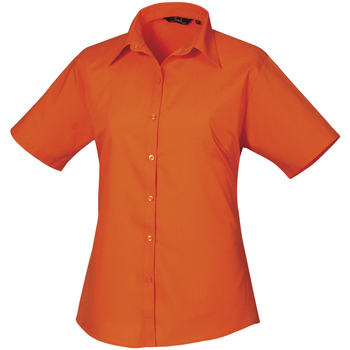Abbigliamento Donna Camicie Premier PR302 Arancio