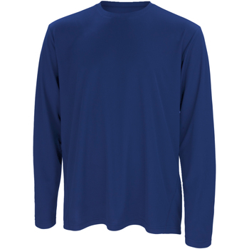 Abbigliamento Uomo T-shirts a maniche lunghe Spiro S254M Blu