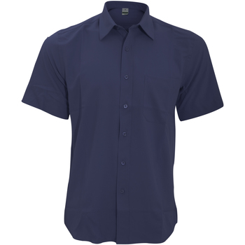 Abbigliamento Uomo Camicie maniche corte Henbury HB595 Blu