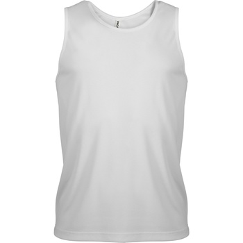 Abbigliamento Uomo Top / T-shirt senza maniche Kariban Proact PA441 Bianco