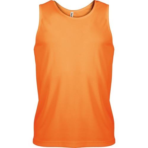 Abbigliamento Uomo Top / T-shirt senza maniche Kariban Proact PA441 Arancio