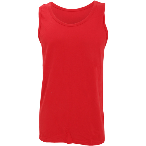 Abbigliamento Uomo Top / T-shirt senza maniche Gildan 64200 Rosso