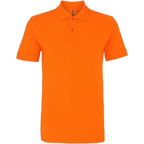 Abbigliamento Uomo Polo maniche corte Asquith & Fox AQ010 Arancio