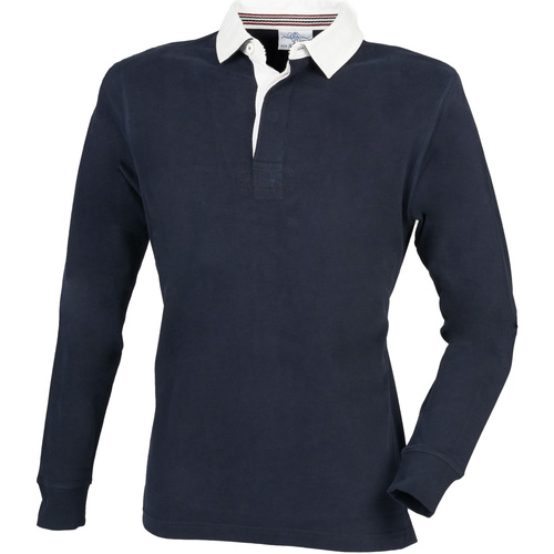 Abbigliamento Uomo T-shirt & Polo Front Row FR104 Blu