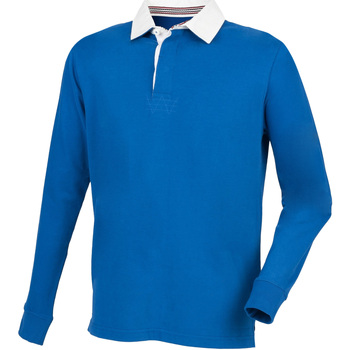 Abbigliamento Uomo T-shirt & Polo Front Row FR104 Blu