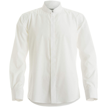 Abbigliamento Uomo Camicie maniche lunghe Kustom Kit KK161 Bianco