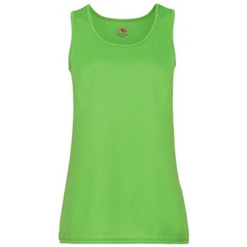 Abbigliamento Uomo Top / T-shirt senza maniche Fruit Of The Loom 61416 Verde
